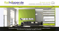 Desktop Screenshot of flathopper.de